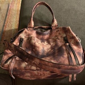 Aimee Kestenburg bag - brown tie dye